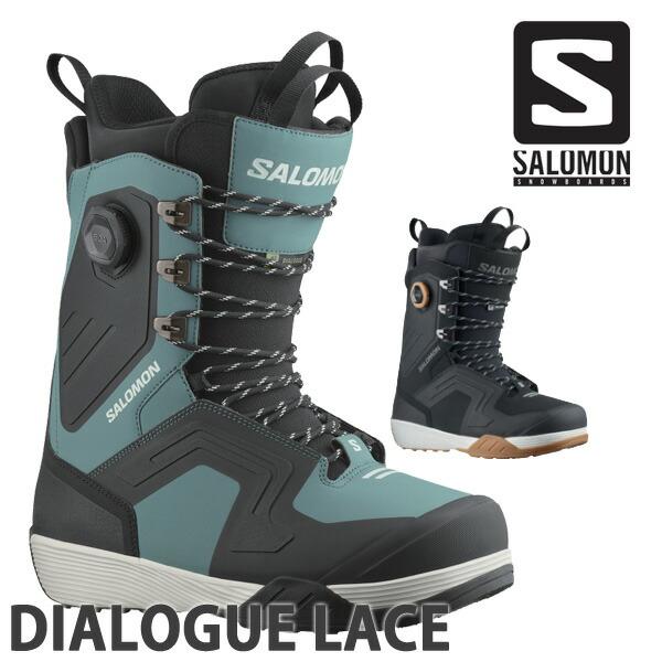 24-25 SALOMON/サロモン DIALOGUE LACE SJ BOA ダイアログ メンズ レディース 熱成型対応ブーツ シューレース ボア スノーボード 2025
