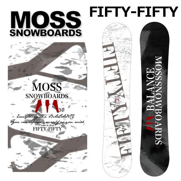 21-22 MOSS SNOWBOARDS/モス スノーボード FIFTY-FIFTY フィフティフィフティ メンズ レディース スノーボード  グラトリ 板 2022