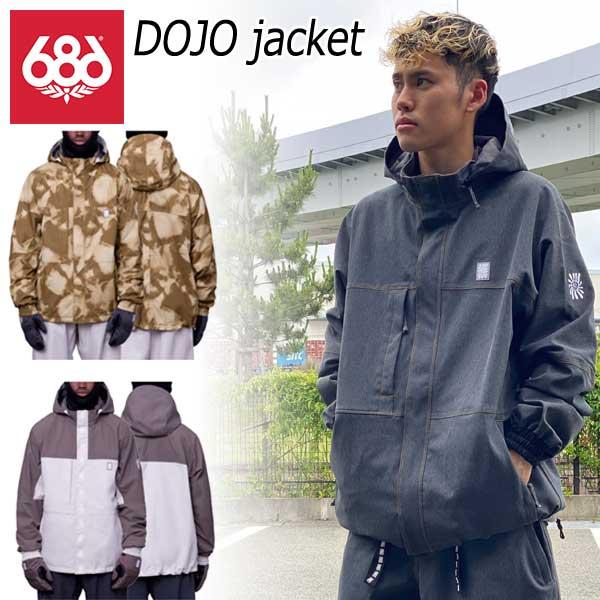 23-24 SIX EIGHT SIX/686 DOJO JACKET ドウジョウジャケット フォレスト・ベイリー メンズ レディース 防水パンツ  スノーボードウェア スノーウェアー 2024