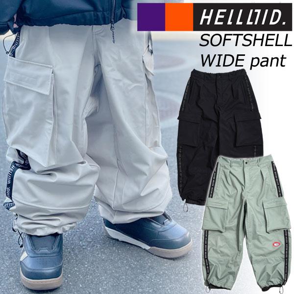 23-24 HELLOID/へロイド SOFTSHELL WIDE PANT ソフトシェル