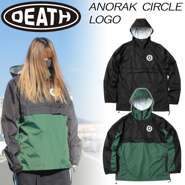 即出荷 22-23 DEATHLABEL/デスレーベル ANORAK CIRCLE LOGO メンズ