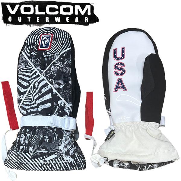 21-22 VOLCOM / ボルコム USST X-MITT ミトン 手袋 メンズ レディース スノーボード スキー 2022 型落ち
