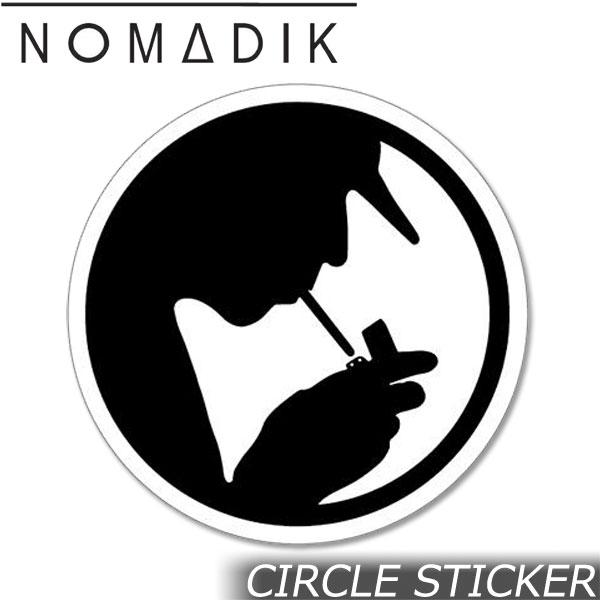 NOMADIK　ノマディック　ステッカー NOMADIK（ノマディック） CIRCLE sticker ステッカー シール