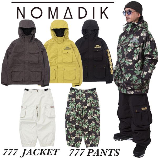 NOMADIK（ノマディック） 26-27 NOMADIK/ノマディック 777 SETUP 上下