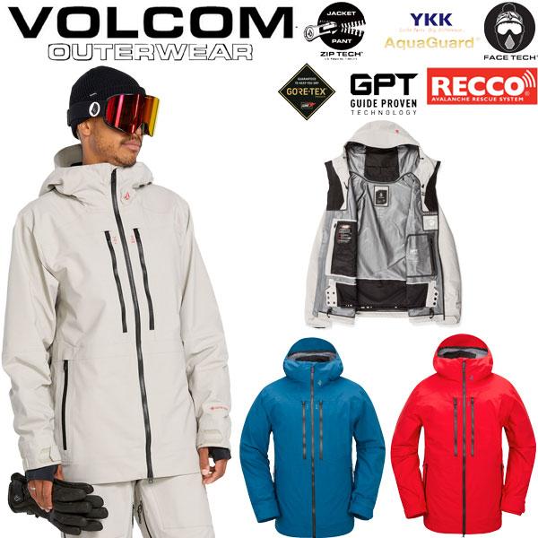 22-23 VOLCOM/ボルコム GUIDE GORE-TEX jacket メンズ レディース 防水 