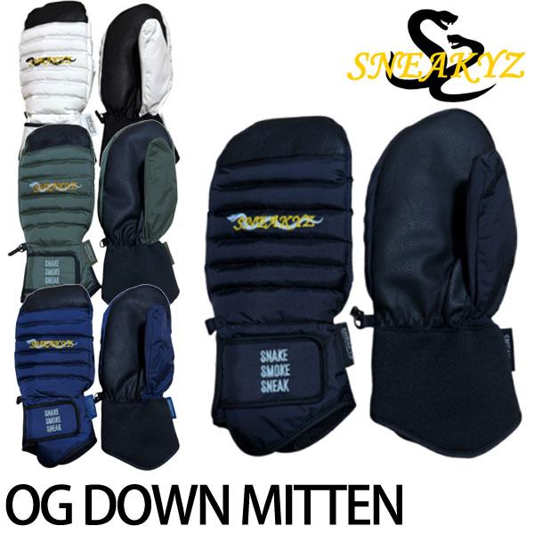 25-26 SNEAKYZ/スネーキーズ OG DOWN MITTEN オージーダウンミトン