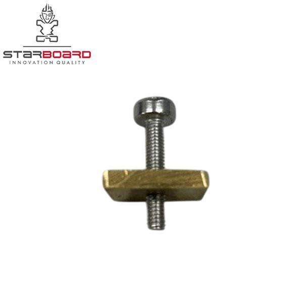 STARBOARD FIN BOLT PLATE / スターボード フィンボルト プレート 1セット フィンネジ サップ SUP