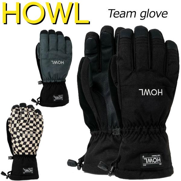 HOWL スノーボードグローブ 24-25 HOWL/ハウル TEAM glove グローブ 手袋 メンズ レディース
