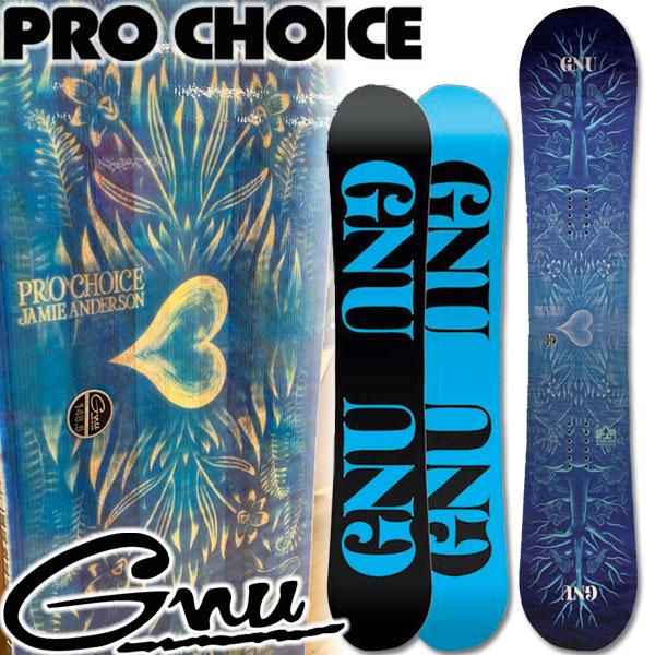 スノーボード GNU Pro choice 145.5 GNU Pro Choice Women's Snowboard | GNU Snowboards 2024-2025