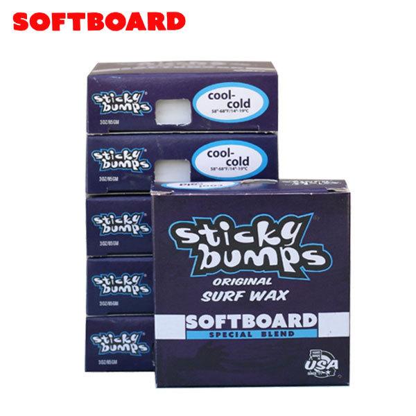 STICKY BUMPS / XeBbL[ovX SOFTBOARD WAX COOL/COLD T[tB T[t{[hbNX \tg{[h [֑Ή