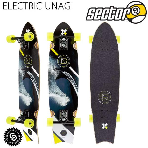 即出荷 SECTOR9/セクターナイン ELECTRIC UNAGI 34.5inc サーフ