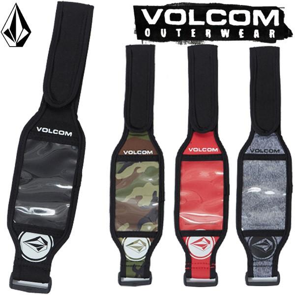 美品　ボルコム　レディース　スノーボードスキースノボウェア　パスケース付　M VOLCOM（ボルコム） VCM PASS BAND パスケース チケットホルダー