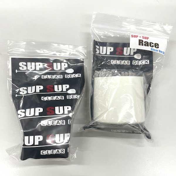 SUPxSUP CLEAR DECK RAIL GUARD TAPE SUP RACE /  クリアデッキ レイルガードテープ サップ レース用 パドルボード サーフィン サップ