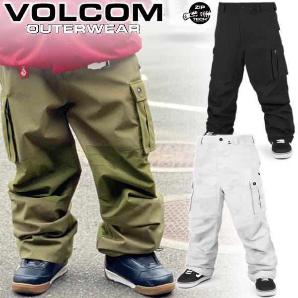 23-24 VOLCOM/ボルコム NWRK BAGGY pant メンズ レディース 防水パンツ スノーボードウェア スノーウェアー 2024