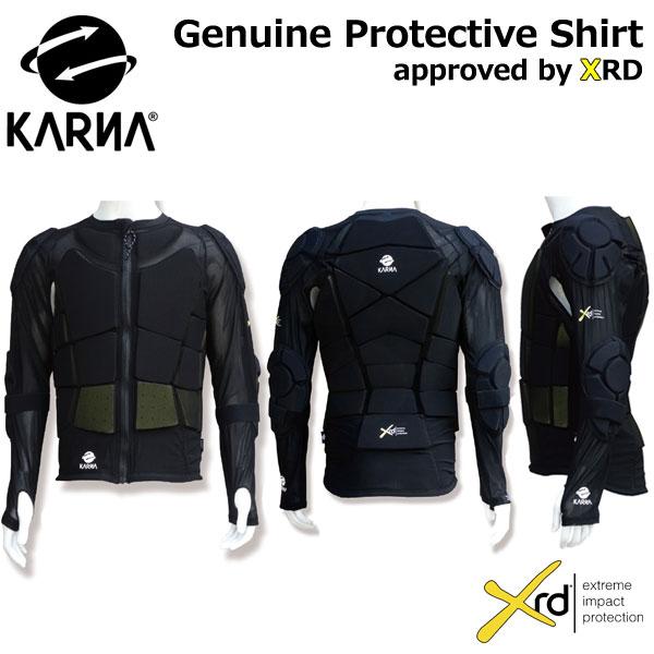 KARNA/カルナ GENUINE PROTECTIVE SHIRT XRD プロテクティブシャツ ボディプロテクター XRD公認モデル メンズ レディース スキー スノーボード