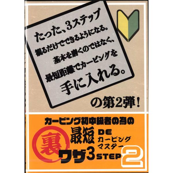カービング初中級者の為の最短DEカービングマスター裏ワザ3 STEP2 ハウツゥー HOW TO DVD スノーボード カービング メール便対応 2023