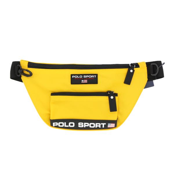 激安正規 ポロスポーツPOLO SPORTウエストバッグ イエロー新品アメリカ