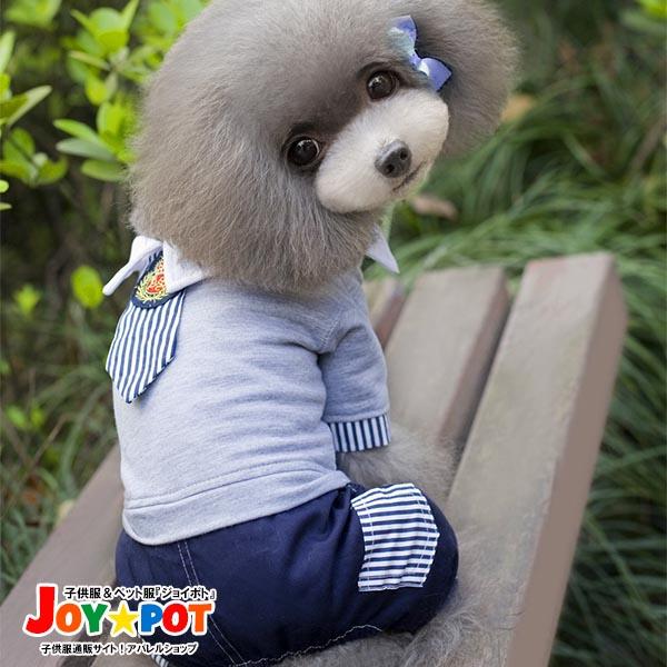 ドックウェア 犬服 わんちゃん ペット服 ネクタイ オールインワン ストライプ柄 おしゃれ 人気 かわいい 小型犬 春 秋 冬 洋服 男の子 女の子 131 131 Joypot 2号店 通販 Yahoo ショッピング