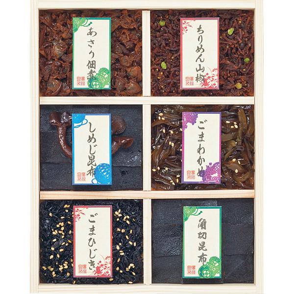 廣川昆布 味匠 釜炊き佃煮６品詰合せ 8 01 内祝い お返し 引出物 結婚 出産 快気祝い 香典返し Breeze Box ギフト 内祝い 通販 Yahoo ショッピング