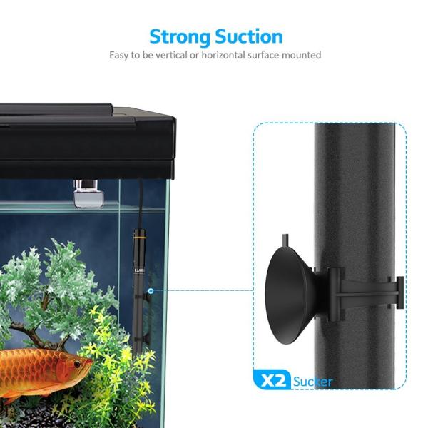 Wolfwill オートヒーター 300w 安全 熱帯魚 ミニ アクアリウム ヒーター 水槽 ヒーター 水 槽温度調整 水温管理 水槽 観賞 Nissan Vietnam Vn