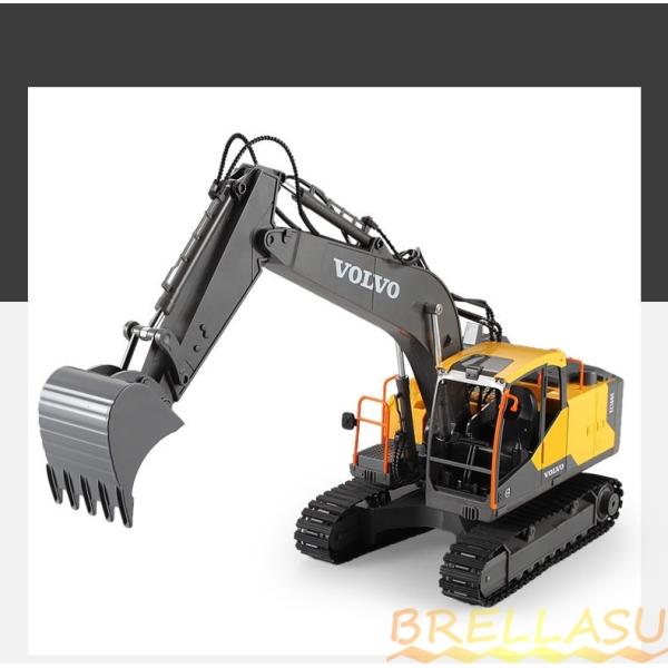 ラジコンカー RCショベルカー 3way 働く車 電動 充電式 工事 建設 作業