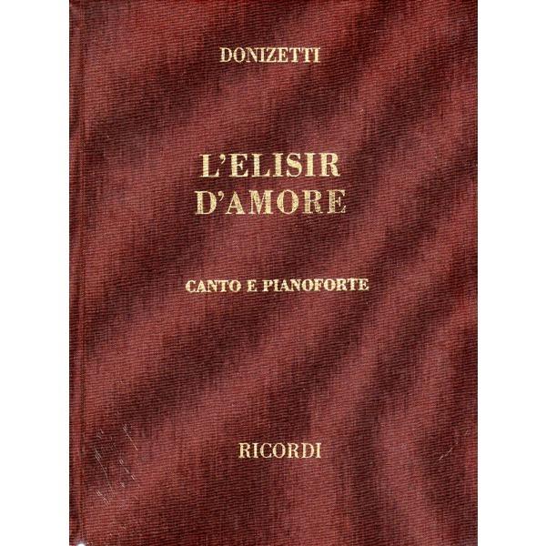 輸入楽譜／声楽／ヴォーカルスコア／ドニゼッティ：歌劇 「愛の妙薬