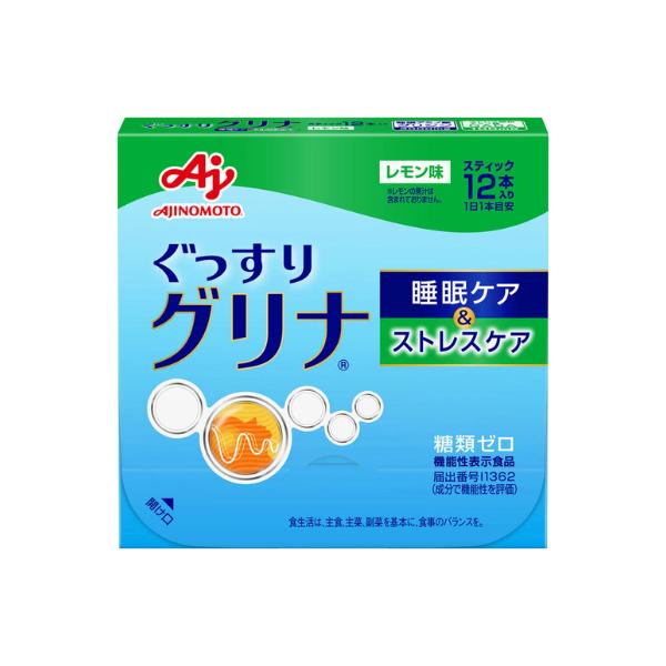 味の素 グリナ 睡眠ケア&ストレスケア 12本入