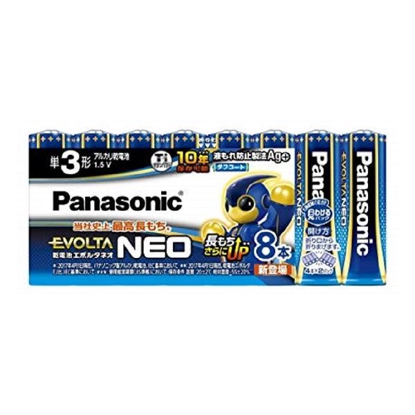 パナソニック エボルタ ネオ 単3電池 LR6NJ/ 8SW 8本