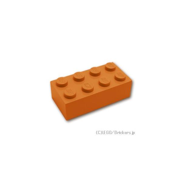 レゴ パーツ ばら売り #3001 ブロック 2 x 4：ダークオレンジ | LEGOの部品