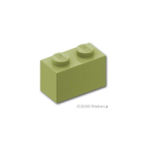 レゴ パーツ ばら売り #3004 ブロック 1 x 2：オリーブグリーン | LEGOの部品