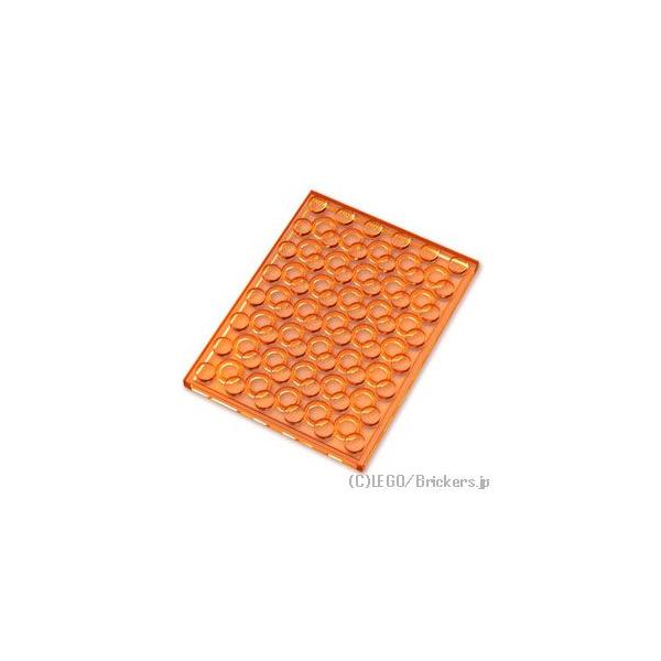 レゴ パーツ ばら売り #3036 プレート 6 x 8：トランスオレンジ | LEGOの部品
