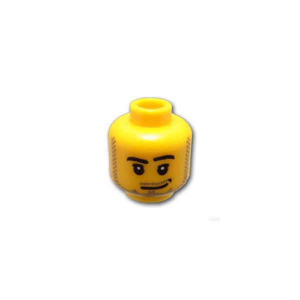 レゴ パーツ ばら売り ミニフィグ ヘッド 無精ひげのニヤリ顔 Lego 部品 ミニフィギュア 頭 顔 Dejapan Bid And Buy Japan With 0 Commission