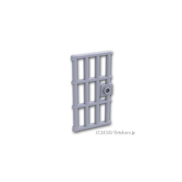 レゴ パーツ ばら売り #60621 格子ドア 1 x 4 x 6 - スタッドハンドル：グレー | LEGOの部品