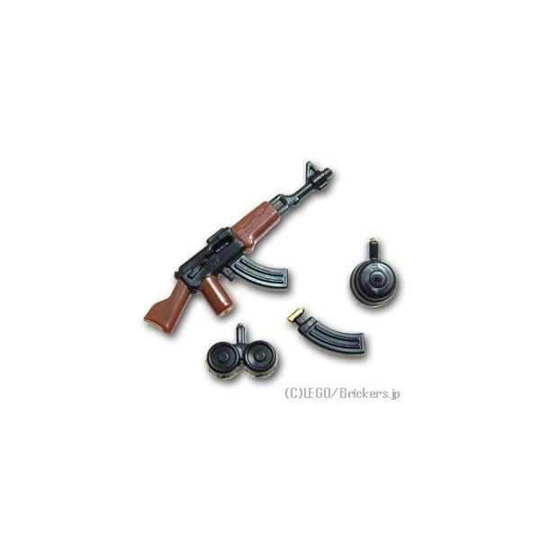LEGO（レゴ） カスタムパーツ アサルトライフル AK-47 ブラウンボディ