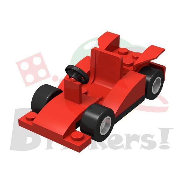 レゴ ジョイフルセット／ミニフィグカート(レーシングカー) | LEGO BROS045