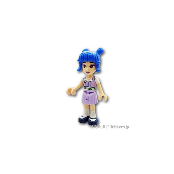 レゴ フレンズ ミニフィグ フレンズ アイリーン - ラベンダーワンピ |LEGOの人形