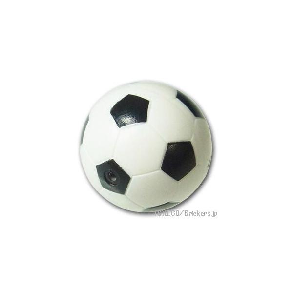 LEGO レゴ パーツ ばら売り #x45pb07 サッカーボール 14mm：ホワイト 