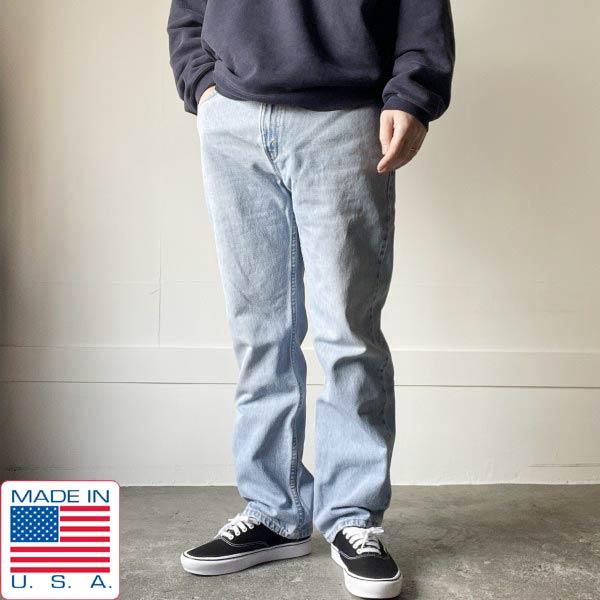 Levi's（リーバイス） 2000年製 USA製 505 アイスブルー ジーンズ W34