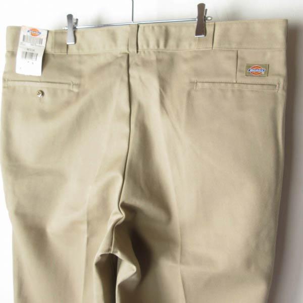 80s USA製 Dickies 874 ワークパンツ ベージュ デッドストック 新品 1998年製 USA製 Dickies ディッキーズ 874 ワークパンツ 44×34