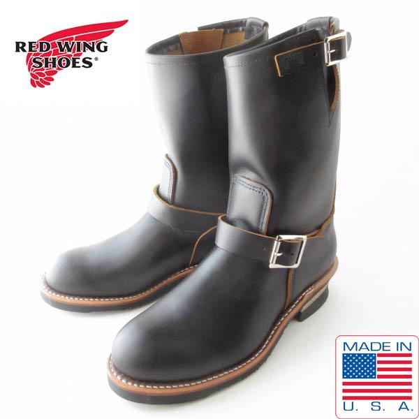 新品 RED WING 2966 エンジニアブーツ 黒 9.5D 27.5cm ブラック