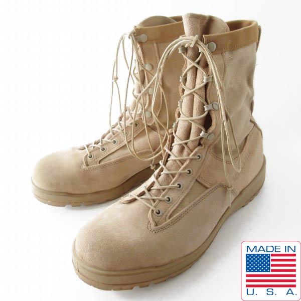 美品 USA製 BELLEVILLE 米軍 レザー×ゴアテックス コンバット ブーツ