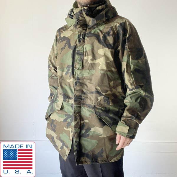 美品 90's 米軍実物 ECWCS gen1 M-R ゴアテックス 98年製 1992年製 実物 米軍 ECWCS GEN1 ゴアテックス パーカー M-R 90s ウッド