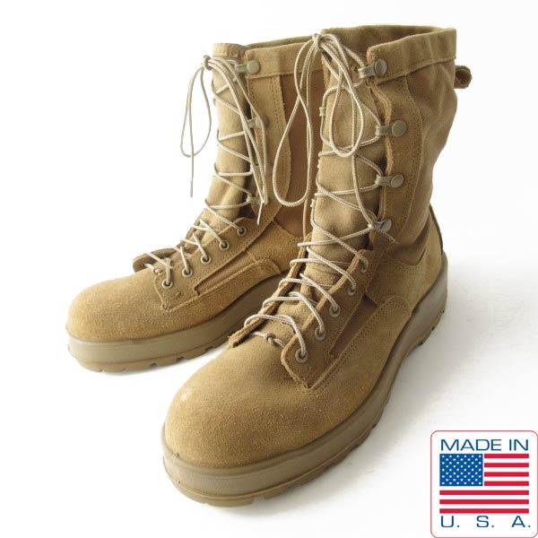 実物 米軍 ALTAMA ミリタリー コンバットブーツ 8.5 新品 USA製 米軍 ALTAMA スエード×ゴアテックス コンバットブーツ 10R