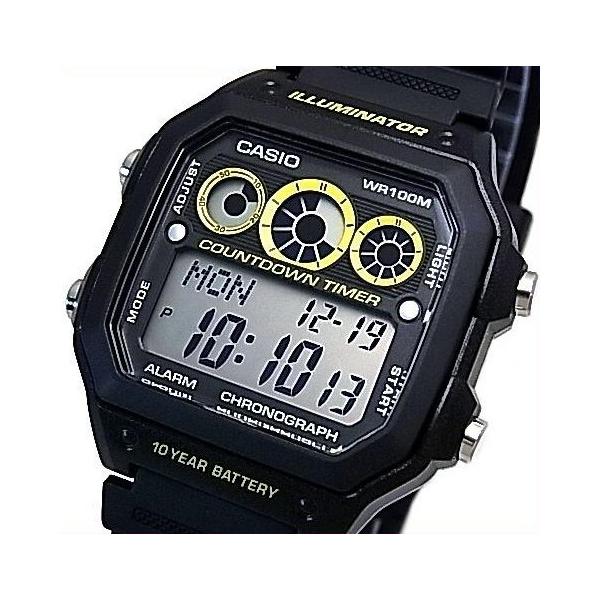 CASIO Standard カシオ スタンダード メンズ腕時計 ラバーベルト