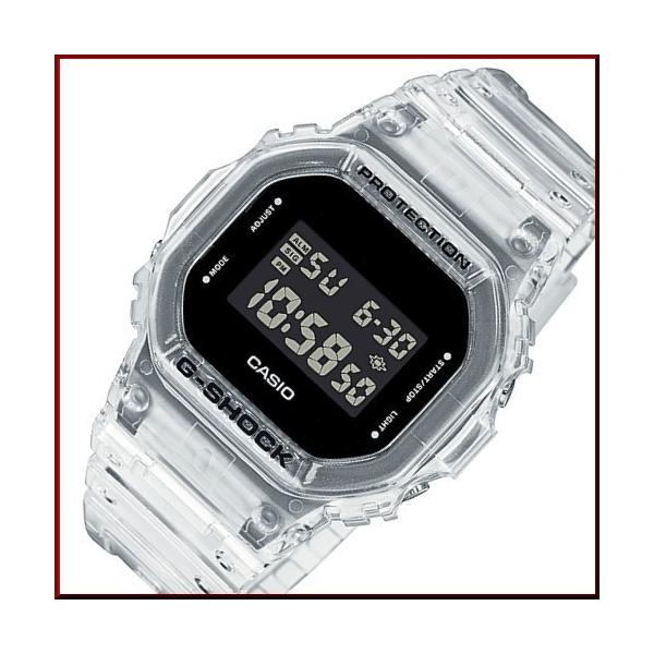 CASIO G-SHOCK カシオ Gショック メンズ腕時計 Clear Skeleton スケルトン 国内正規品 DW-5600SKE-7JF