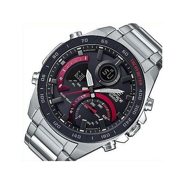 CASIO EDIFICE カシオ エディフィス ソーラー腕時計 クロノグラフ