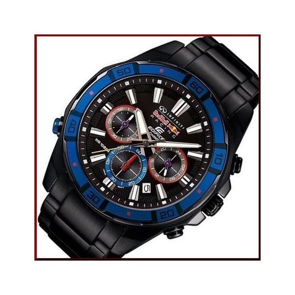 EDIFICE 限定版 腕時計 ブラック/レッド　訳あり EDIFICE（CASIO） CASIO EDIFICE カシオ エディフィス