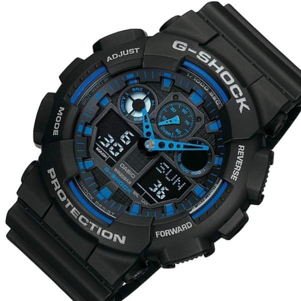 CASIO/G-SHOCK カシオ/Gショック メンズ腕時計 アナデジモデル(海外モデル)GA-100-1A2
