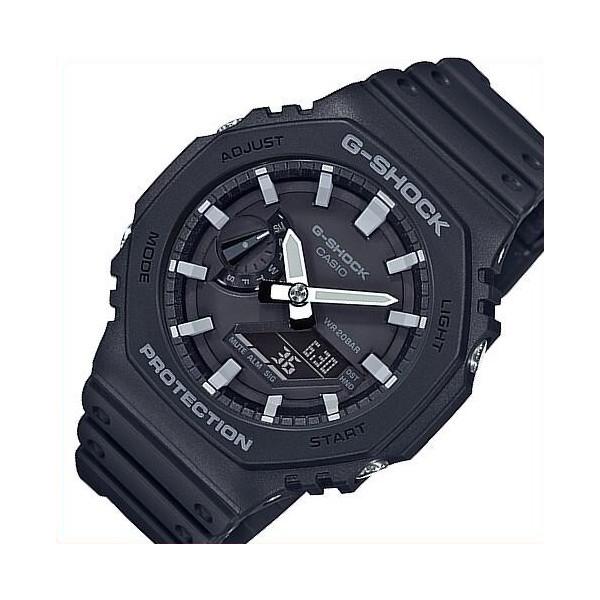 CASIO G-SHOCK カシオ Gショック カーボンコアガード構造 アナデジモデル メンズ腕時計 ブラック 海外モデル GA-2100-1A