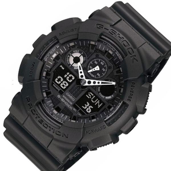 最終価格　G-SHOCK オールブラック　G-100BB アナデジ Amazon.co.jp: Casio G-SHOCKGA-100BW-1A白と黒のシリーズ高級